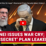 Video-Berichte Israel-Iran-Front: Khomeini mit Kriegs-Bereitschaft/ Hezbollah mit “endless war” +mehr