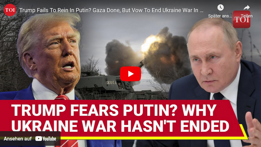 Trump: Ukraine-Realismus wird langsam sichtbar: WW3 ante portas – den Trump nicht will?