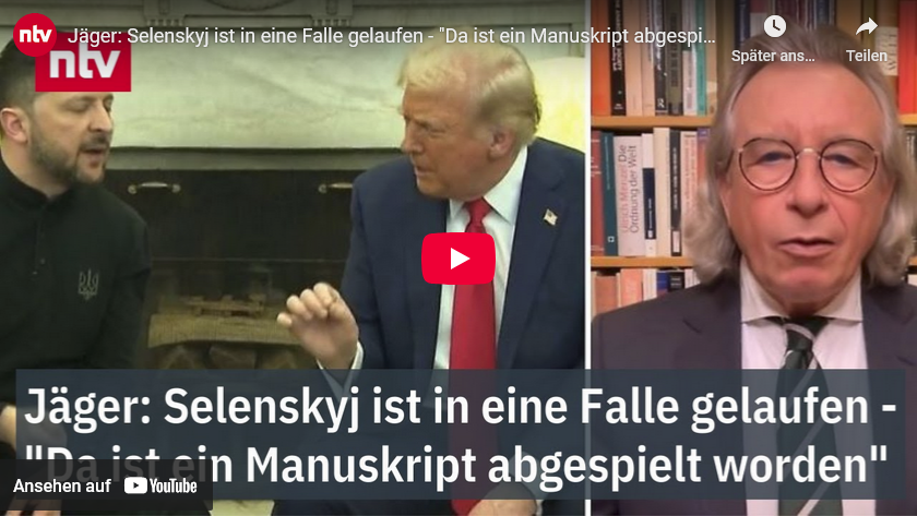 Volles 46-Minuten-Video: Wo soll die Falle von Trump für Zelensky sein?